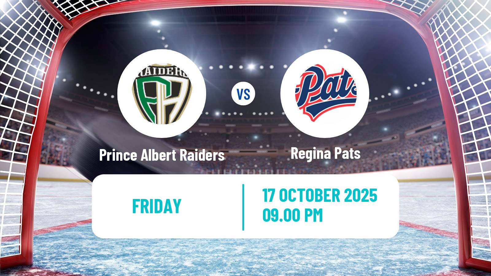 Hockey WHL Prince Albert Raiders - Regina Pats