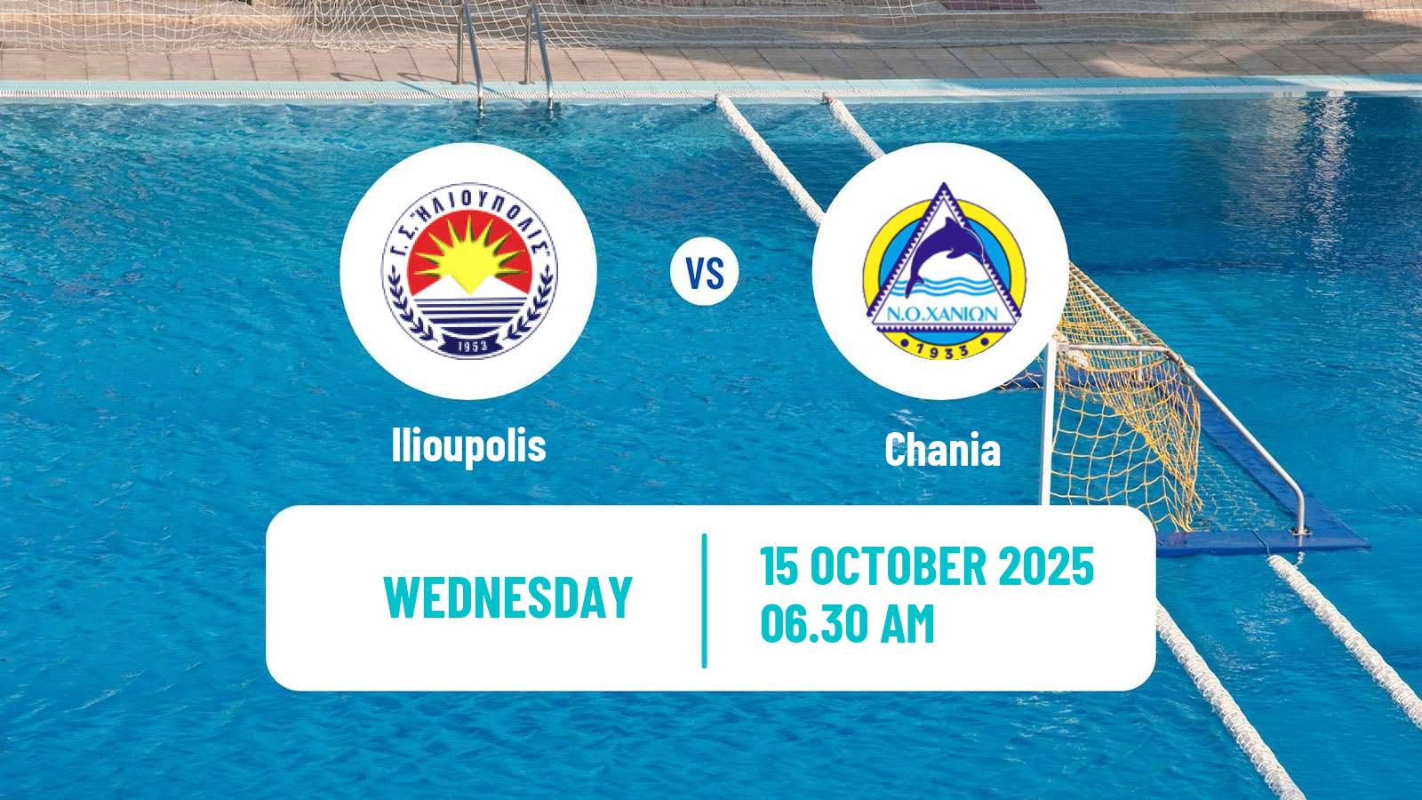 Water polo Greek A1 Water Polo Women Ilioupolis - Chania