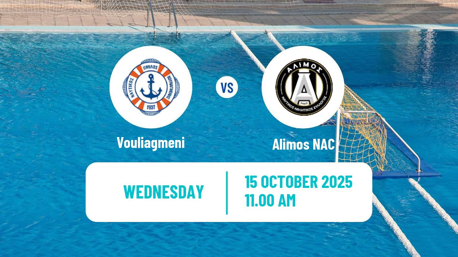 Water polo Greek A1 Water Polo Women Vouliagmeni - Alimos