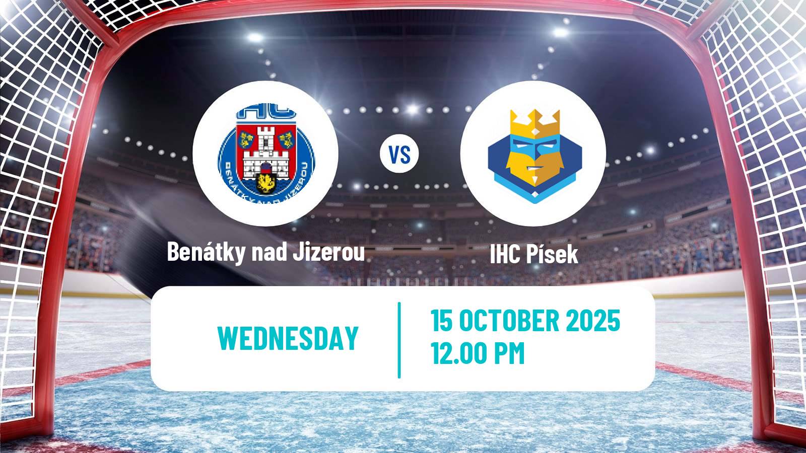 Hockey Czech 2 Liga Hockey West Benátky nad Jizerou - Písek
