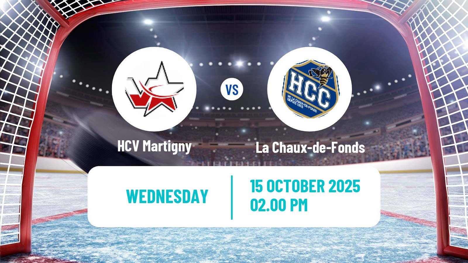 Hockey Swiss Cup Hockey Martigny - La Chaux-de-Fonds
