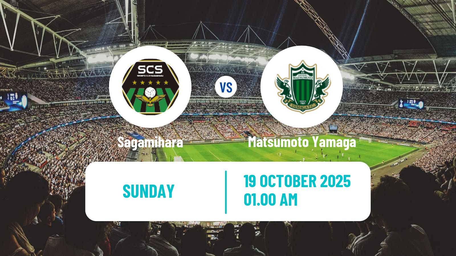 Football Japan J3 League Sagamihara - Matsumoto Yamaga