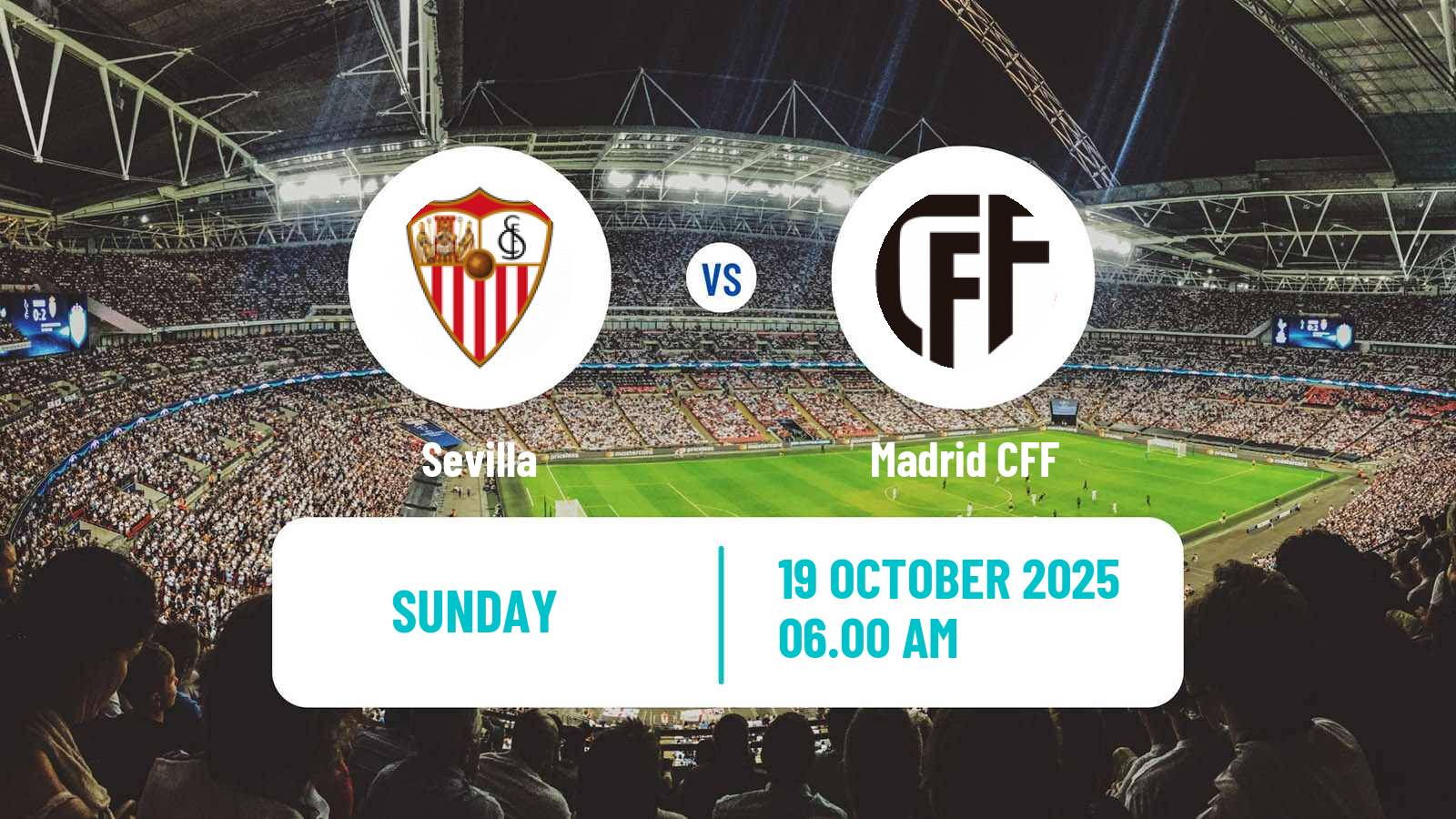 Football Spanish Primera División Women Sevilla - Madrid CFF