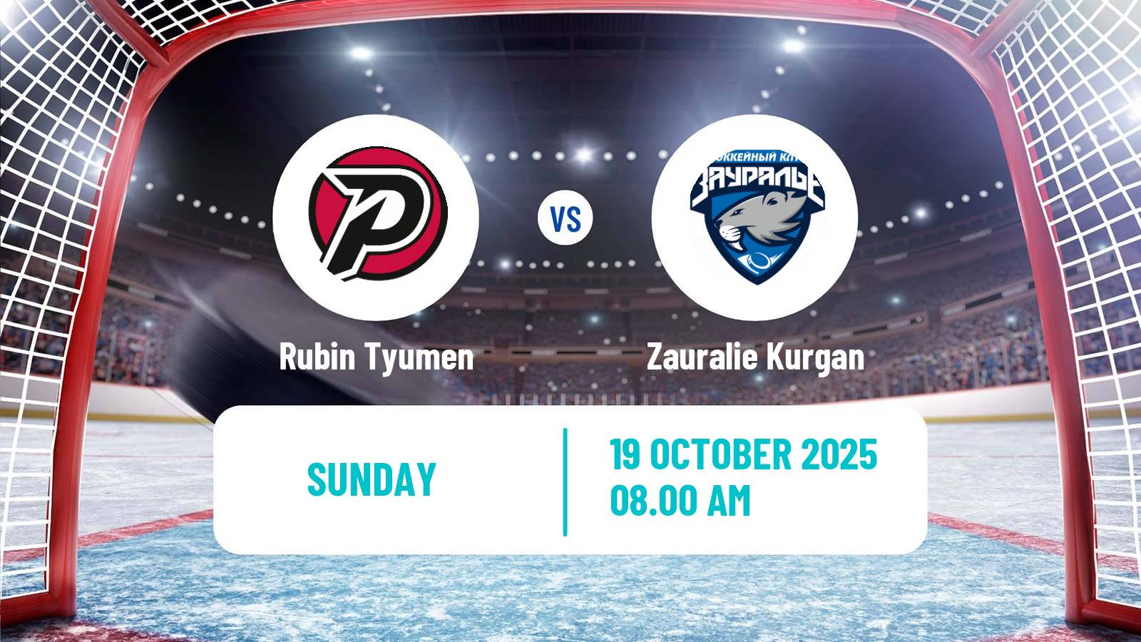 Hockey VHL Rubin Tyumen - Zauralie Kurgan
