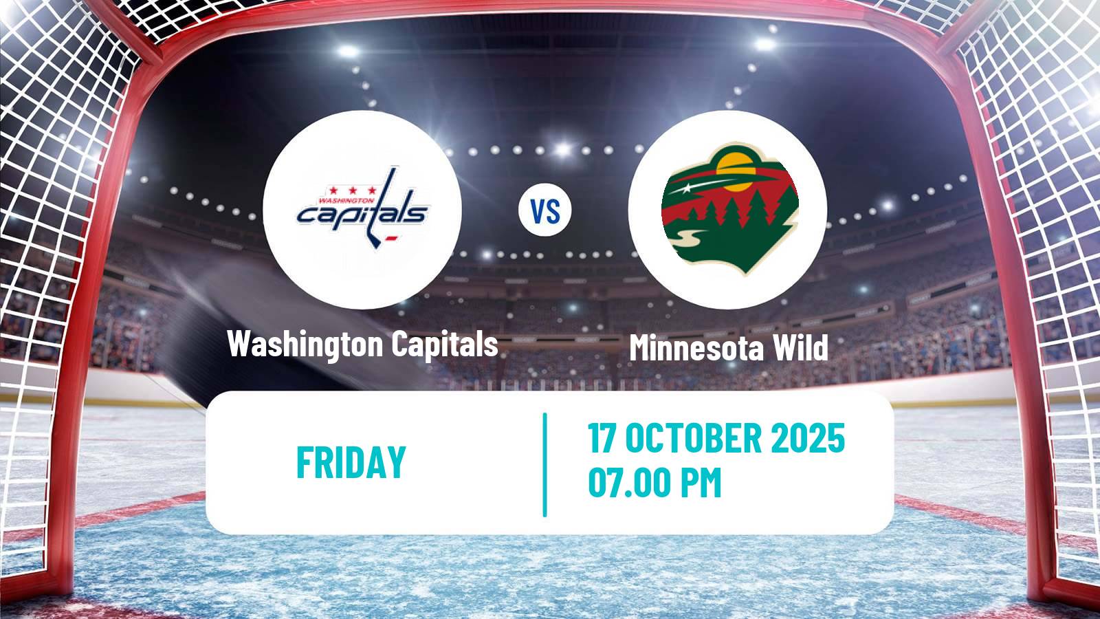 Hockey NHL Washington Capitals - Minnesota Wild