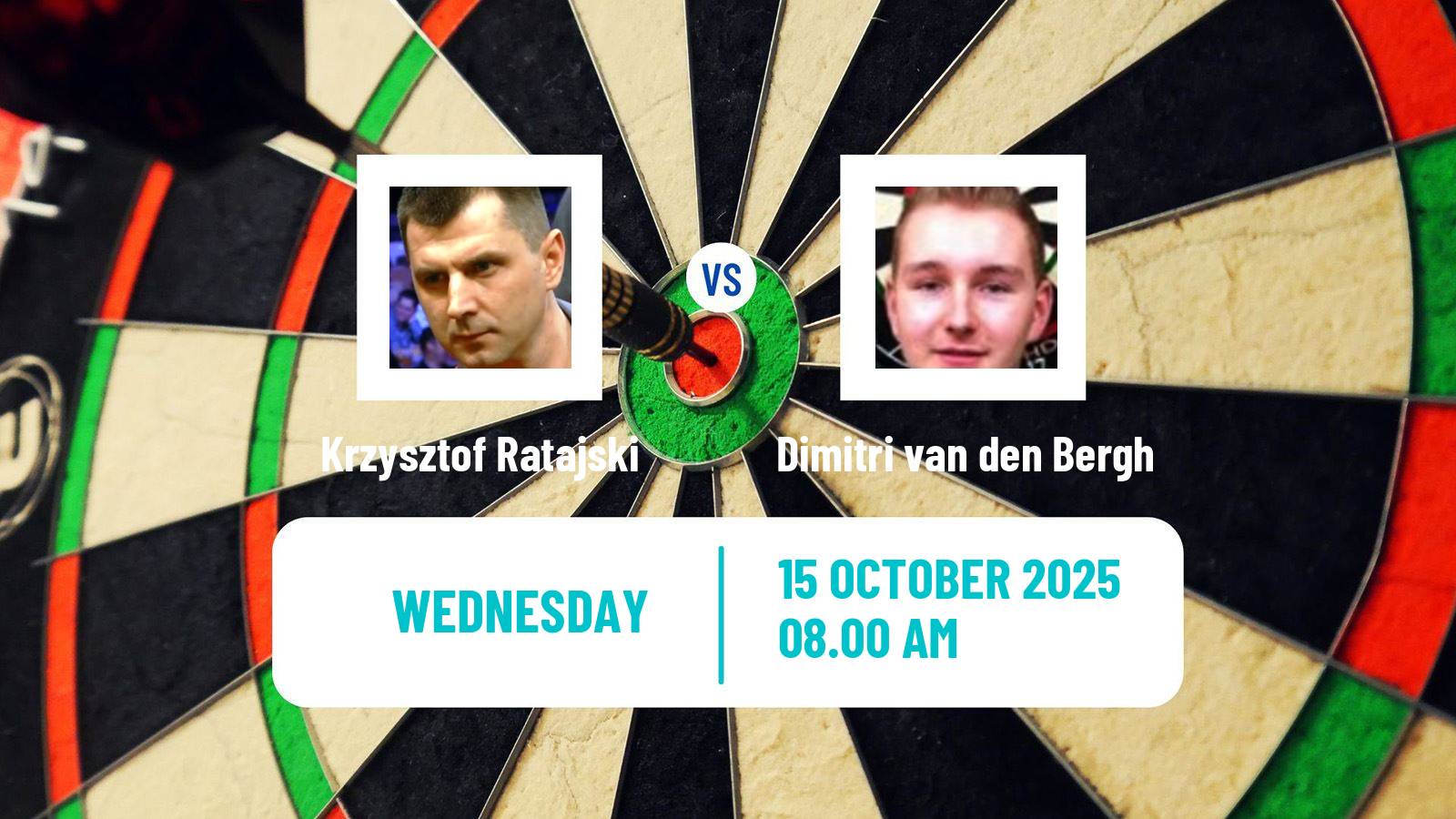 Darts Players Championship 32 Krzysztof Ratajski - Dimitri van den Bergh