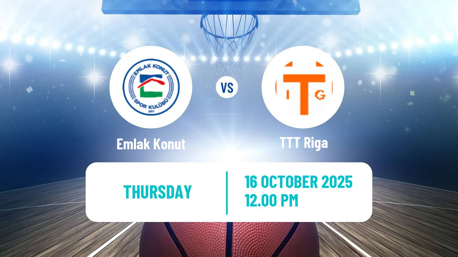 Basketball Eurocup Women Emlak Konut - TTT Riga