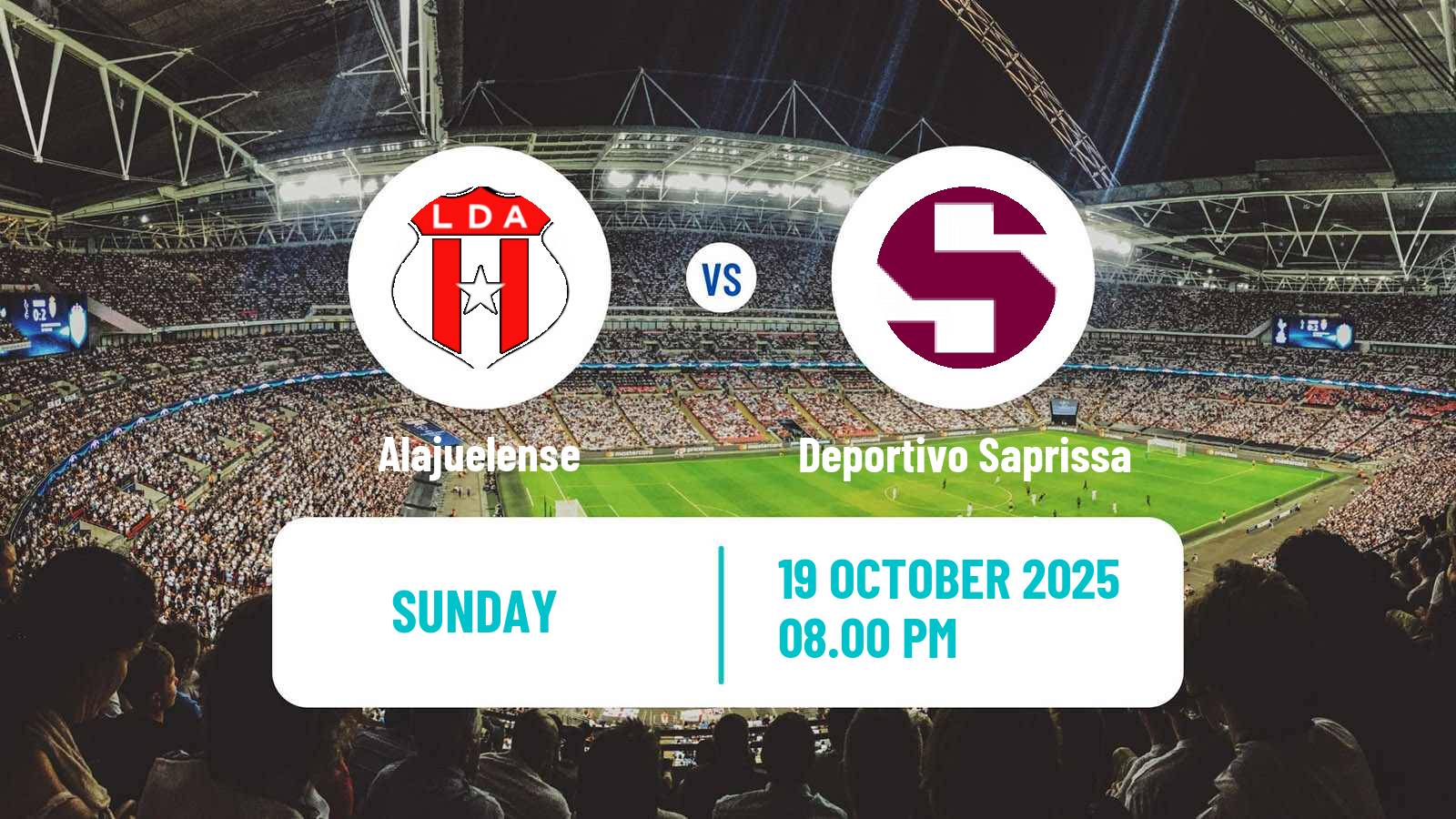 Football Costa Rican Primera Division Alajuelense - Deportivo Saprissa