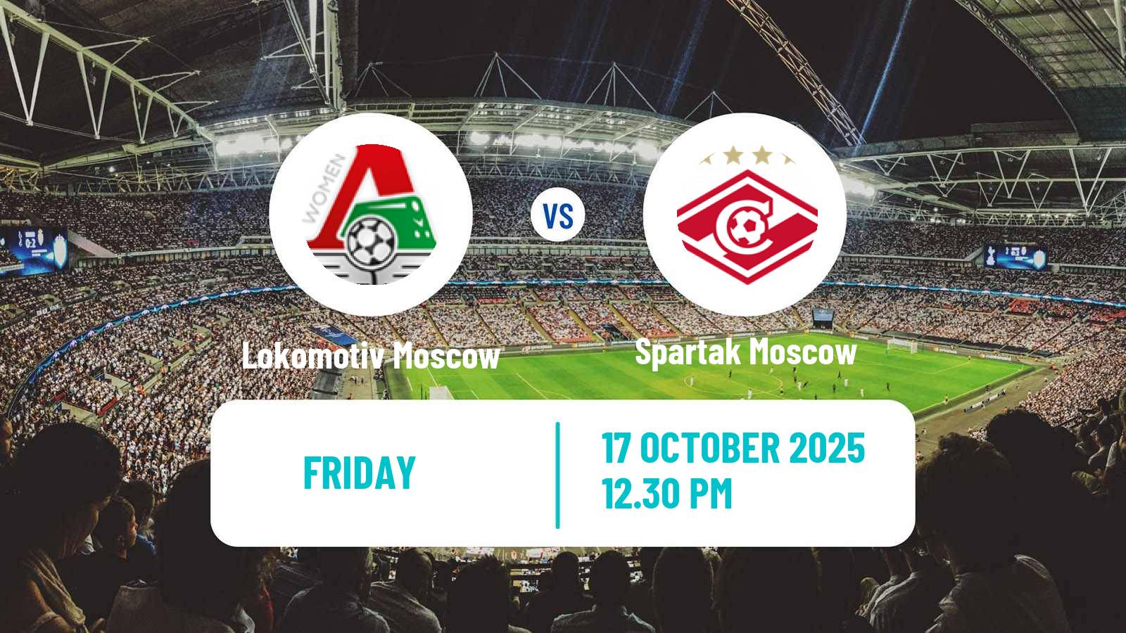 Football Russian Supreme Division Women Lokomotiv Moscow - Spartak Moscow