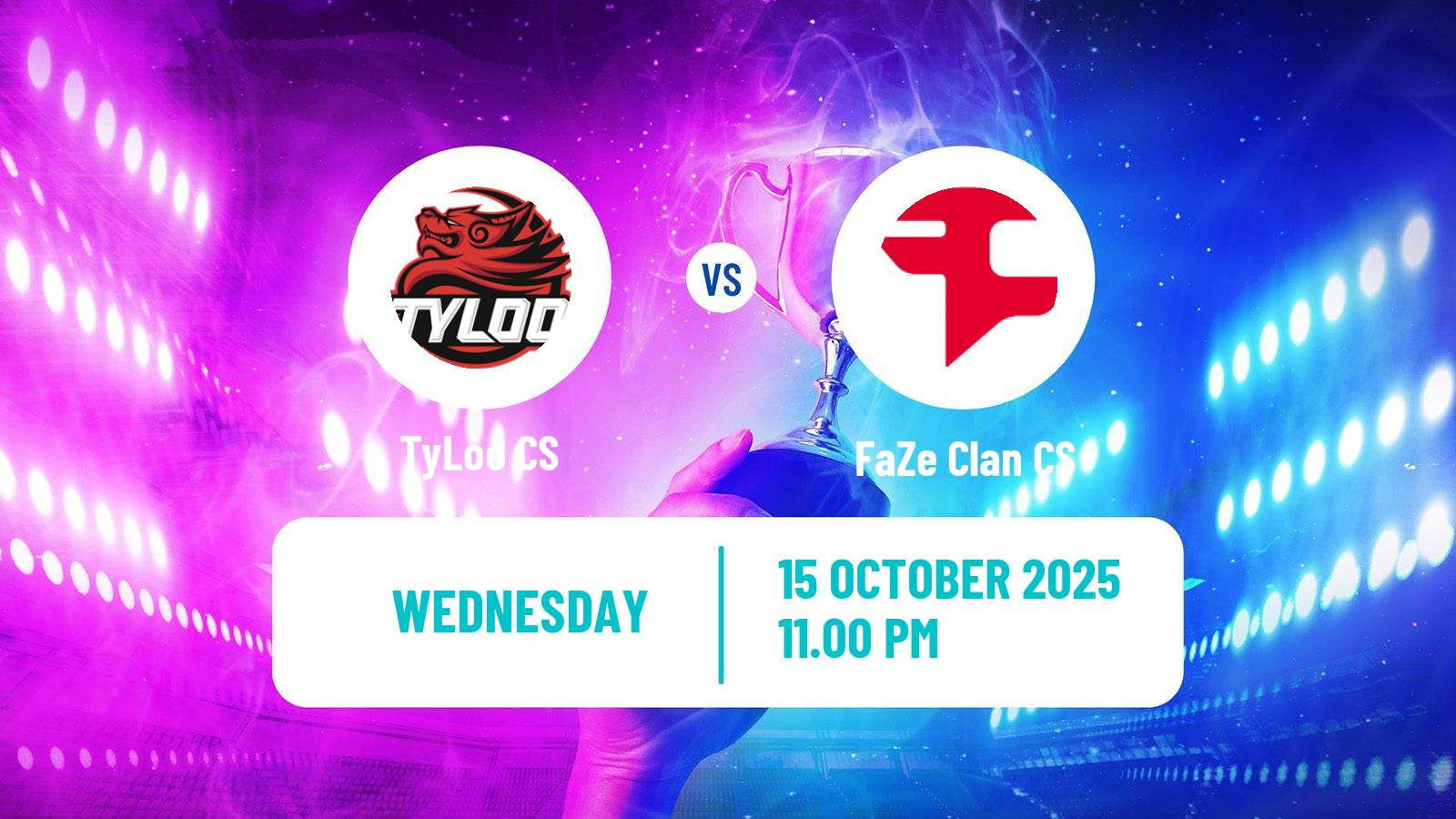 Esports Counter Strike Asia Championships TyLoo - FaZe Clan
