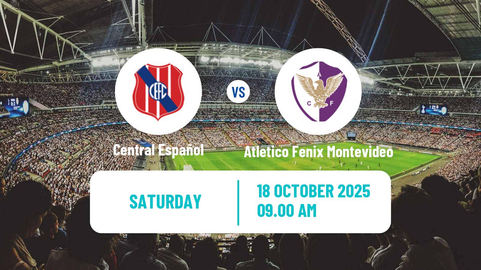 Football Uruguayan Segunda Division Central Español - Atletico Fenix Montevideo
