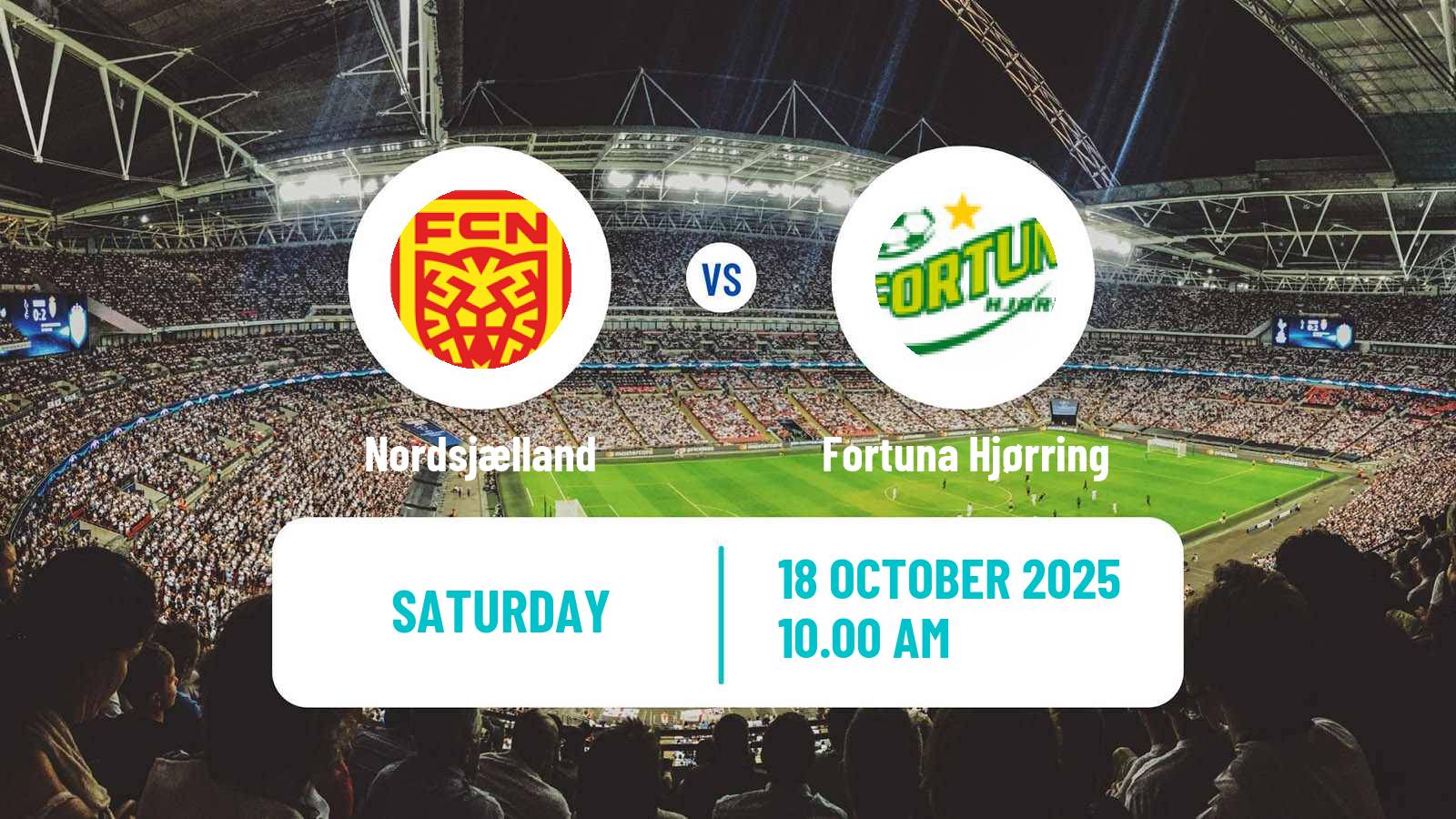 Football Danish Elitedivisionen Women Nordsjælland - Fortuna Hjørring