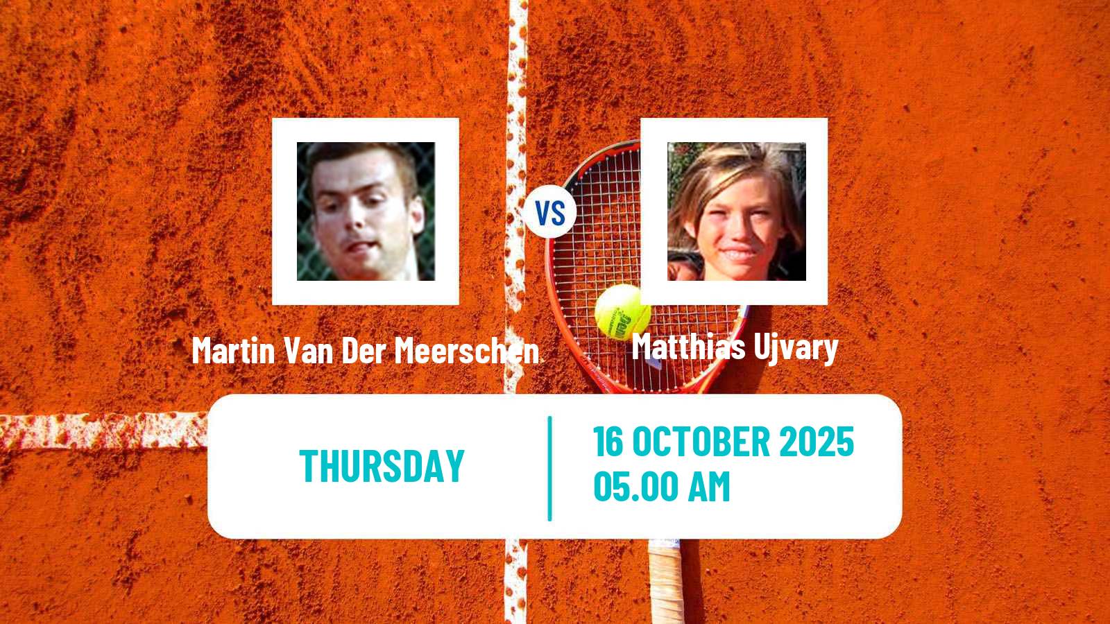 Tennis ITF M25 Kigali 2 Men Martin Van Der Meerschen - Matthias Ujvary