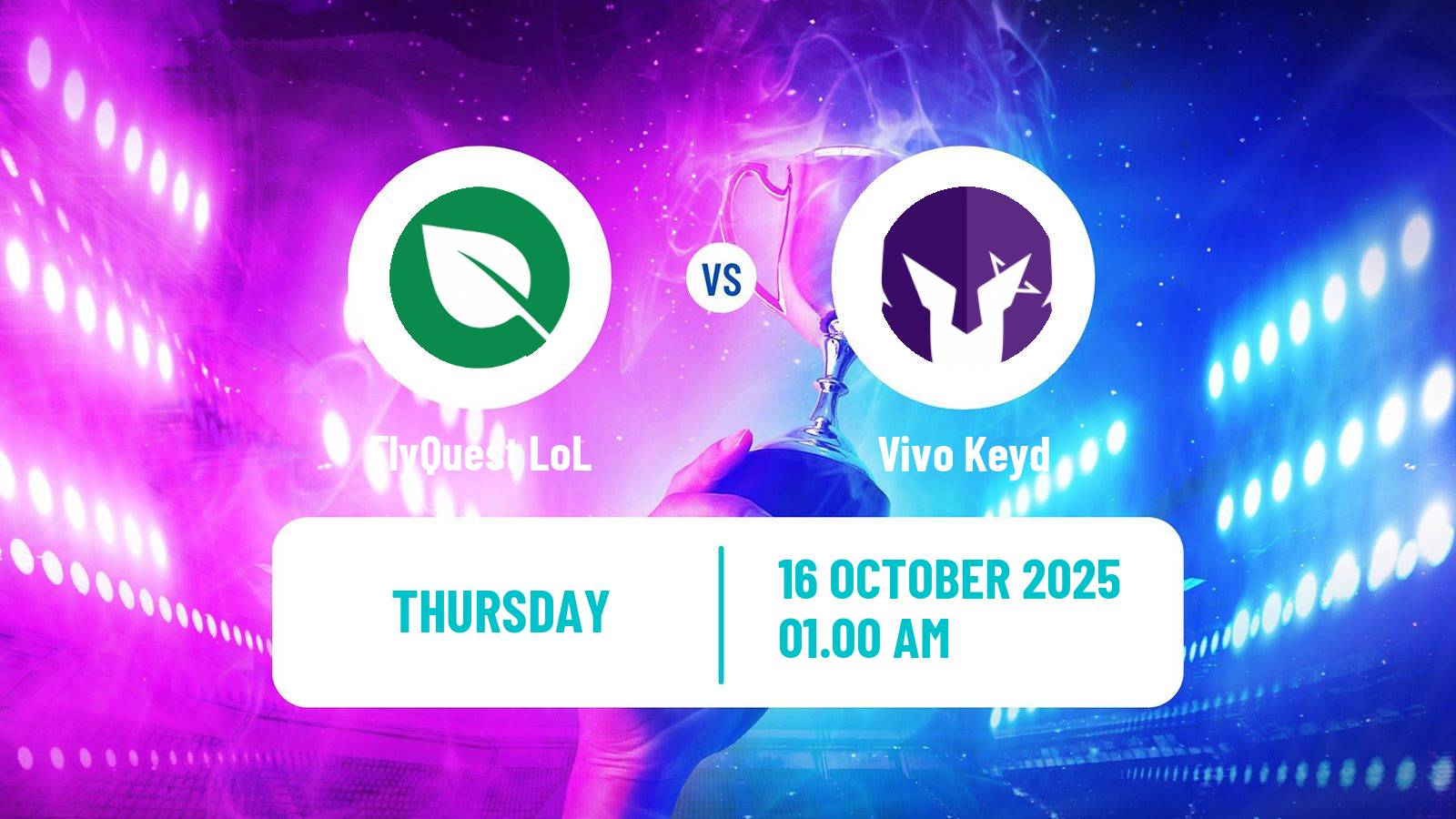 Esports League Of Legends World Championship FlyQuest - Vivo Keyd
