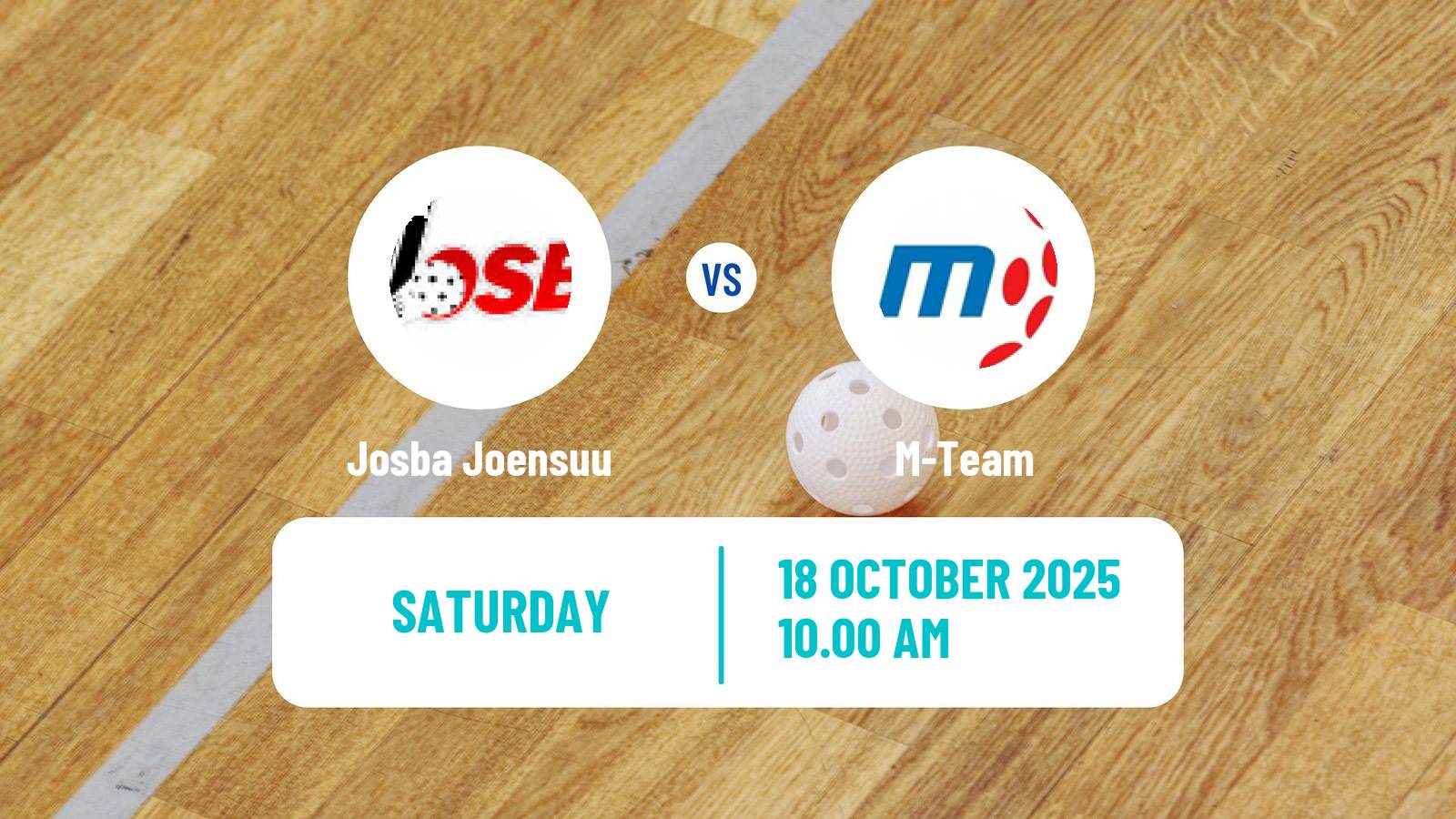 Floorball Finnish Divari Josba Joensuu - M-Team