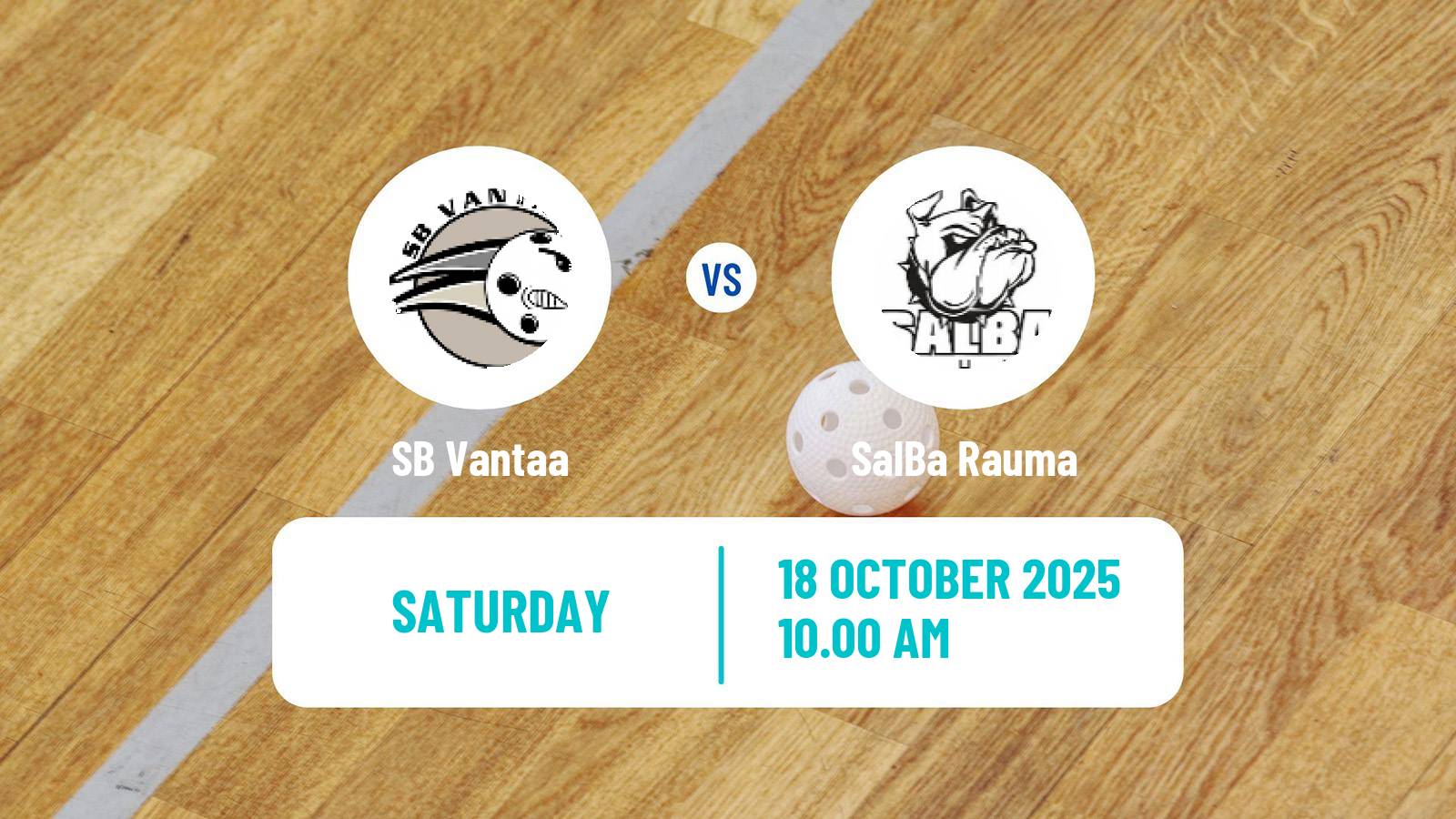Floorball Finnish Divari SB Vantaa - SalBa Rauma
