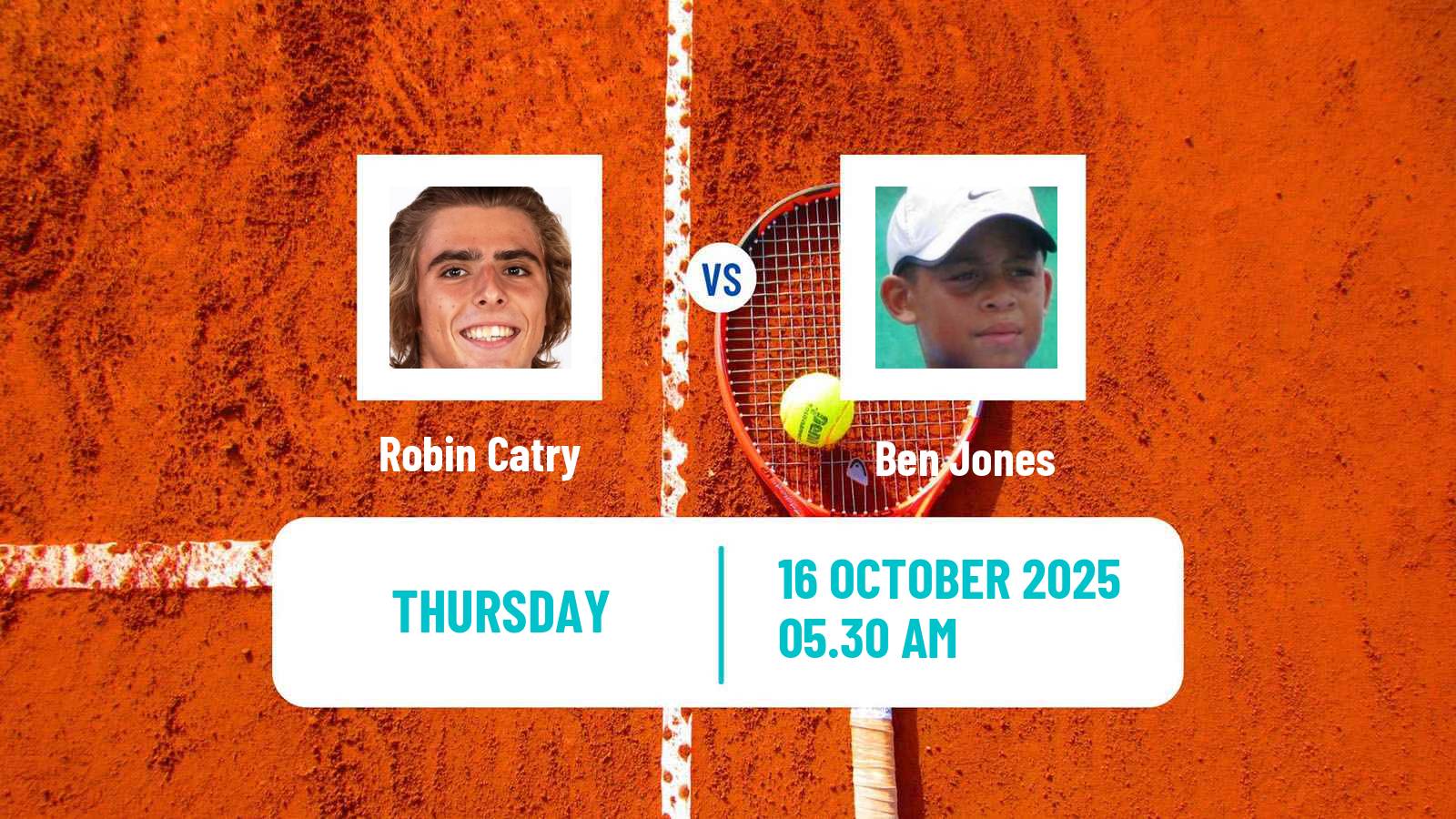 Tennis ITF M15 Villers Les Nancy Men Robin Catry - Ben Jones