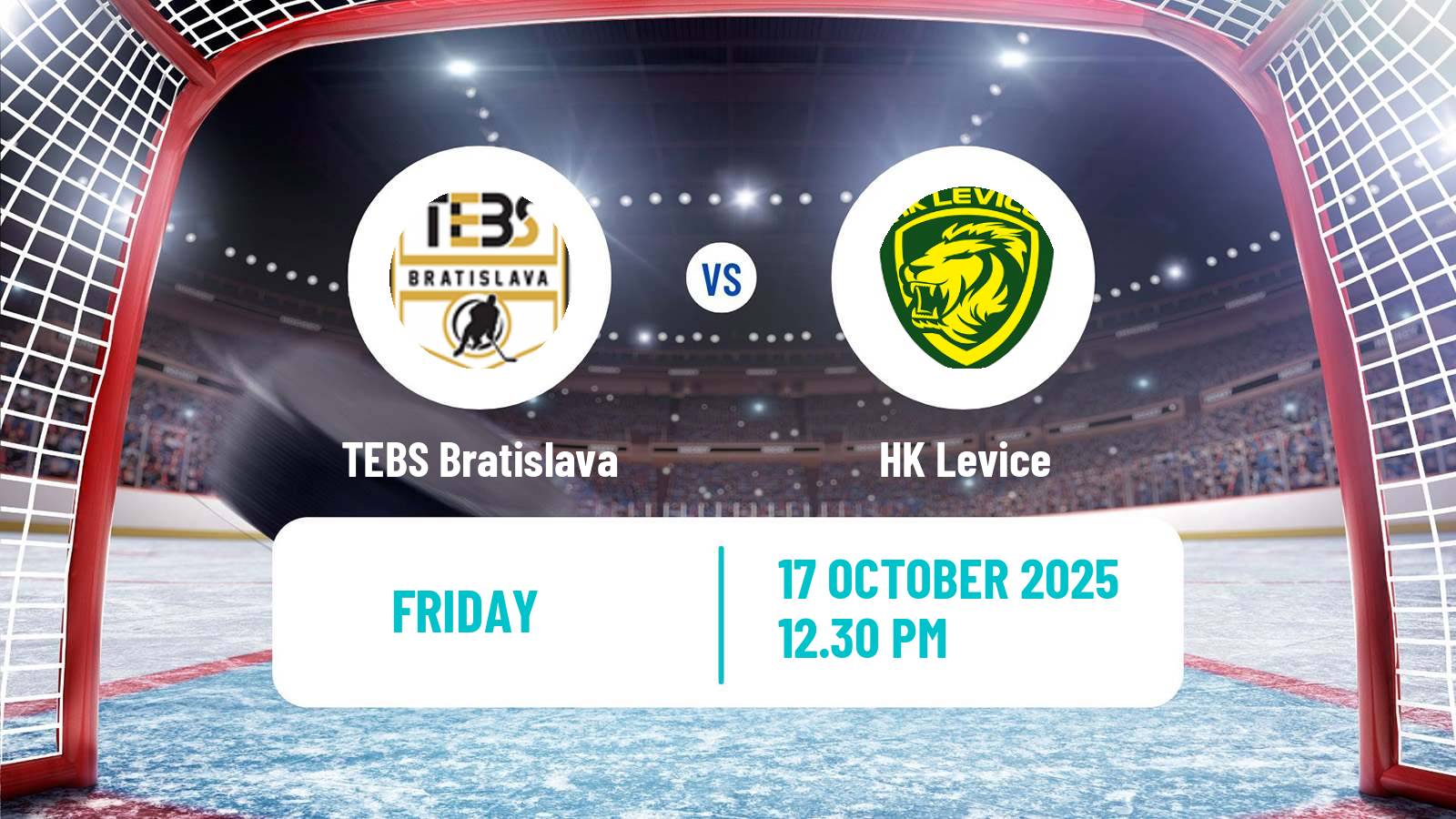 Hockey Slovak 1 Liga Hockey TEBS Bratislava - Levice