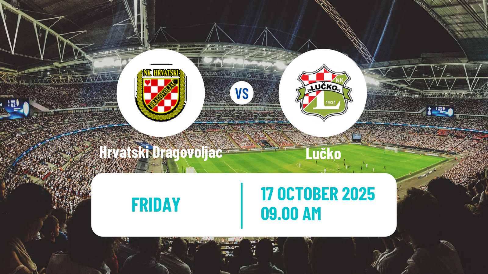 Football Croatian Druga NL Hrvatski Dragovoljac - Lučko