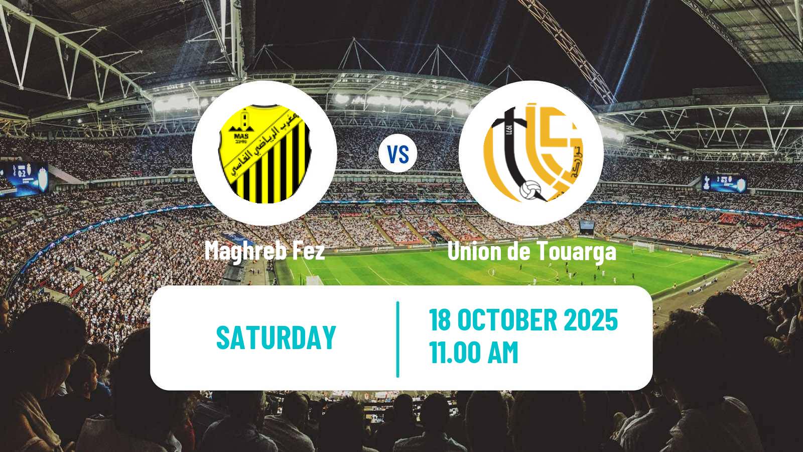 Football Moroccan Botola Maghreb Fez - Union de Touarga