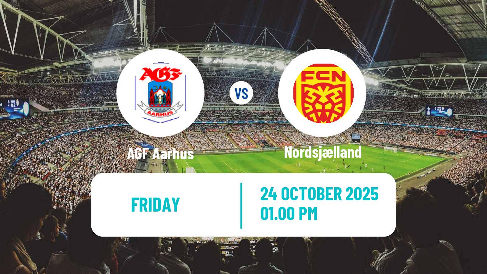 Football Danish Superliga AGF Aarhus - Nordsjælland
