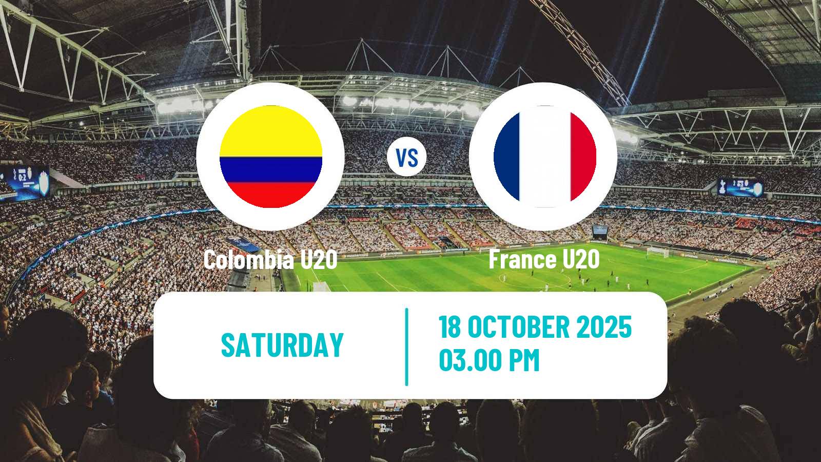 Football FIFA World Cup U20 Colombia U20 - France U20