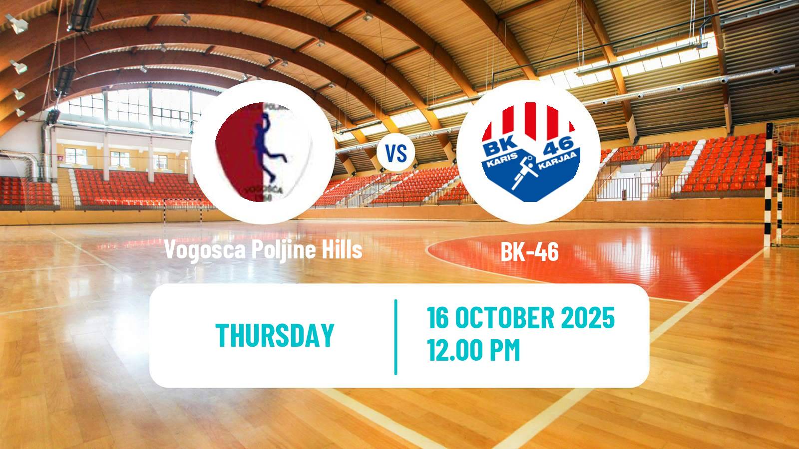 Handball EHF European Cup Vogosca Poljine Hills - BK-46