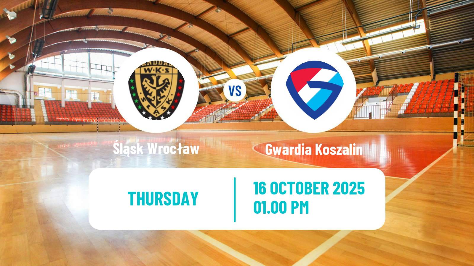 Handball Polish Central League Handball Śląsk Wrocław - Gwardia Koszalin