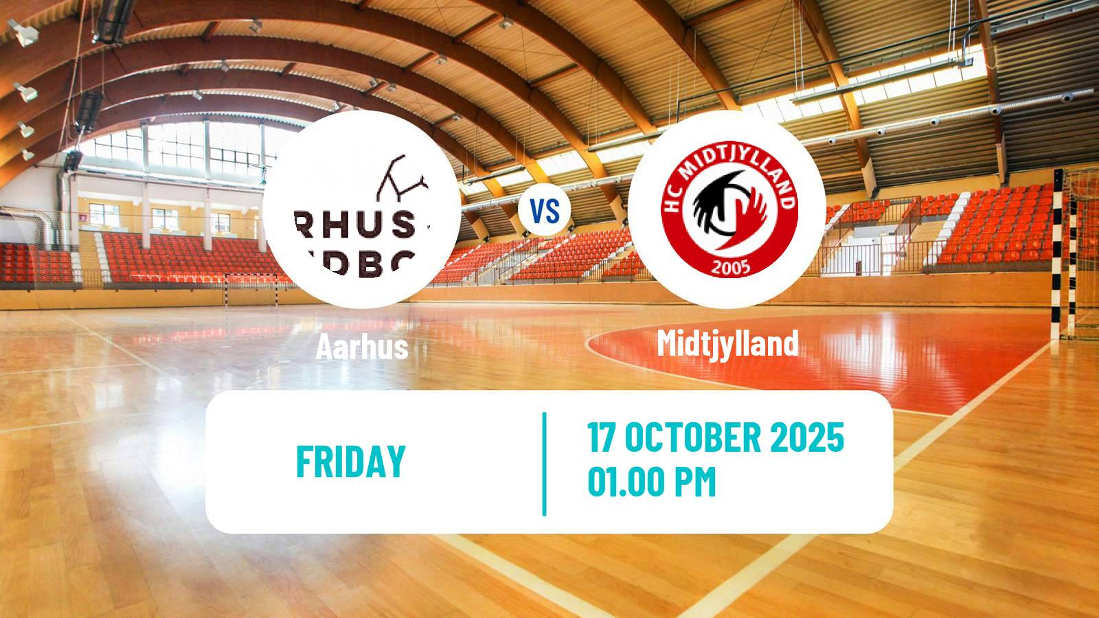 Handball Danish 1 Division Handball Aarhus - Midtjylland