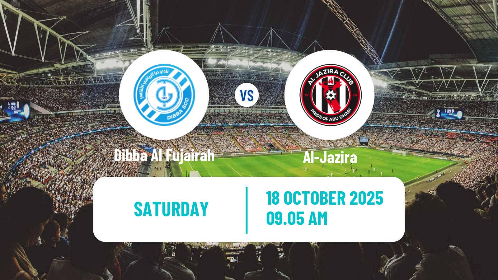 Football UAE Football League Dibba Al Fujairah - Al-Jazira Football UAE Football League Dibba Al Fujairah - Al-Jazira