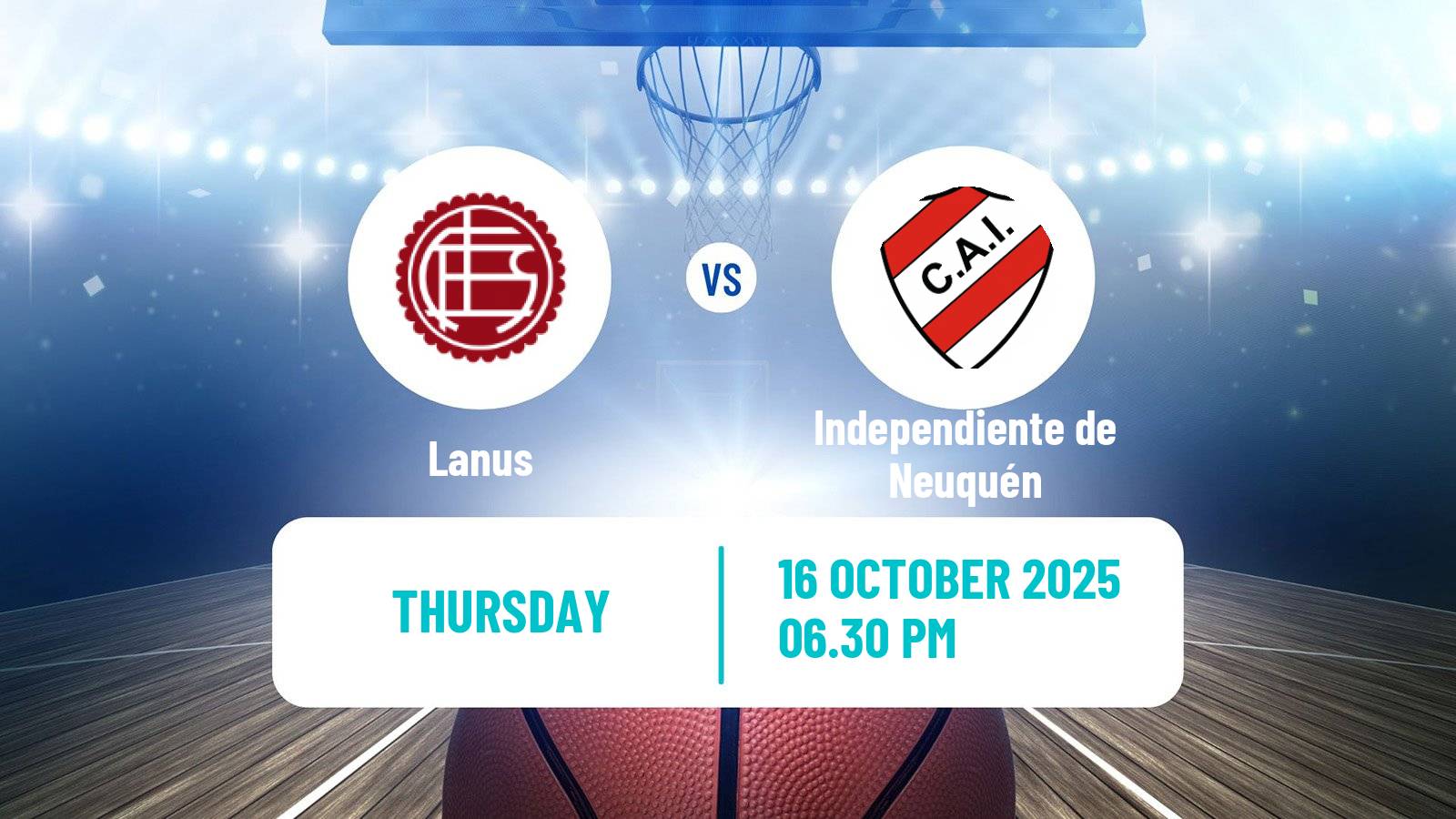 Basketball Argentinian Liga Femenina Basketball Lanus - Independiente de Neuquén