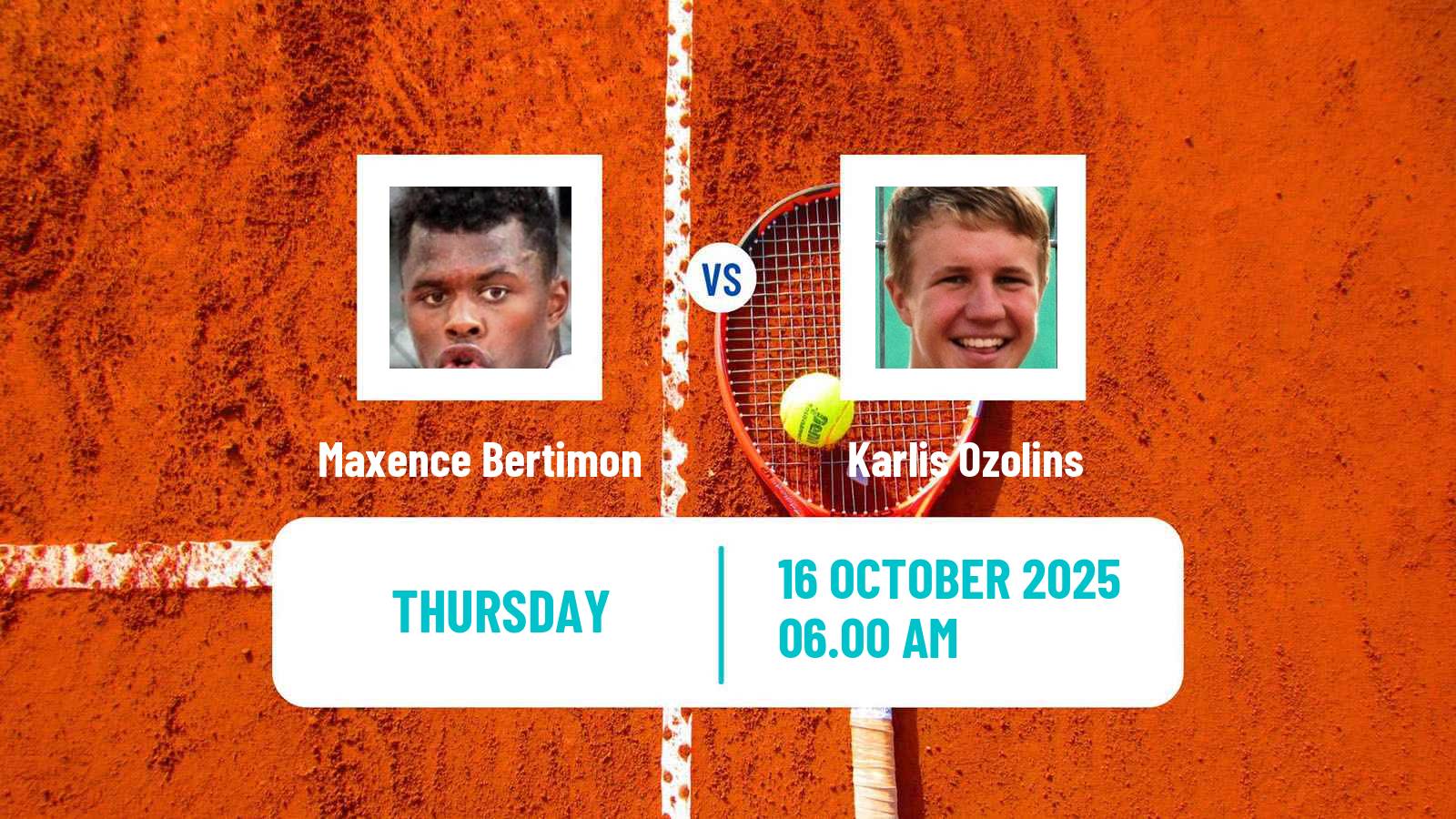 Tennis ITF M15 Heraklion 10 Men Maxence Bertimon - Karlis Ozolins