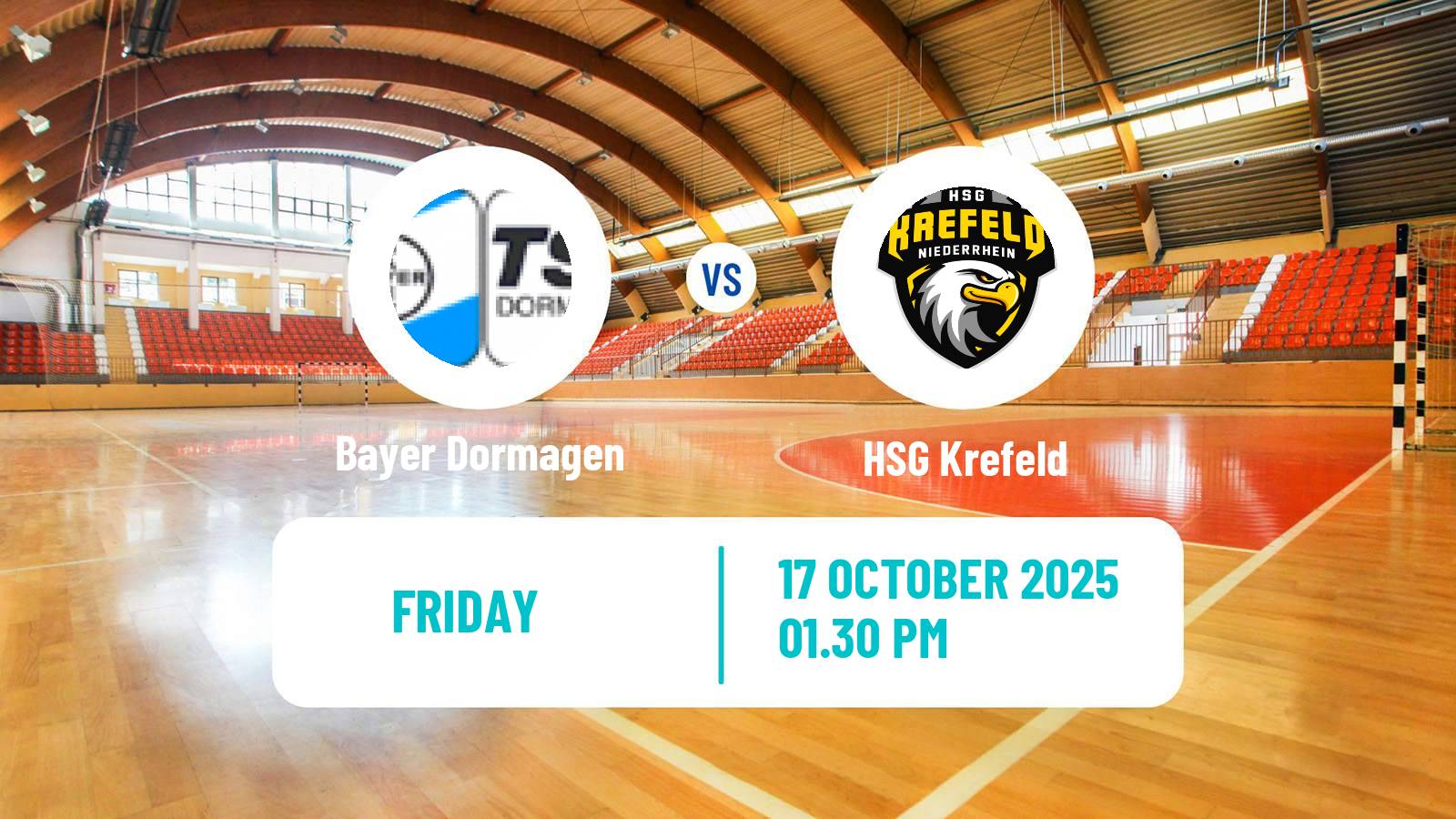 Handball German 2 Bundesliga Handball Bayer Dormagen - Krefeld