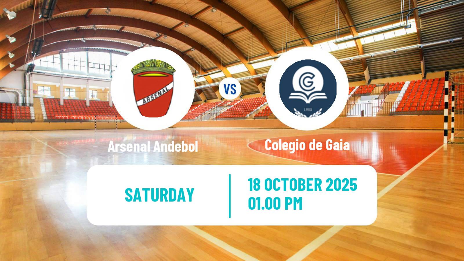 Handball Portuguese Andebol 1 Arsenal Andebol - Colegio de Gaia