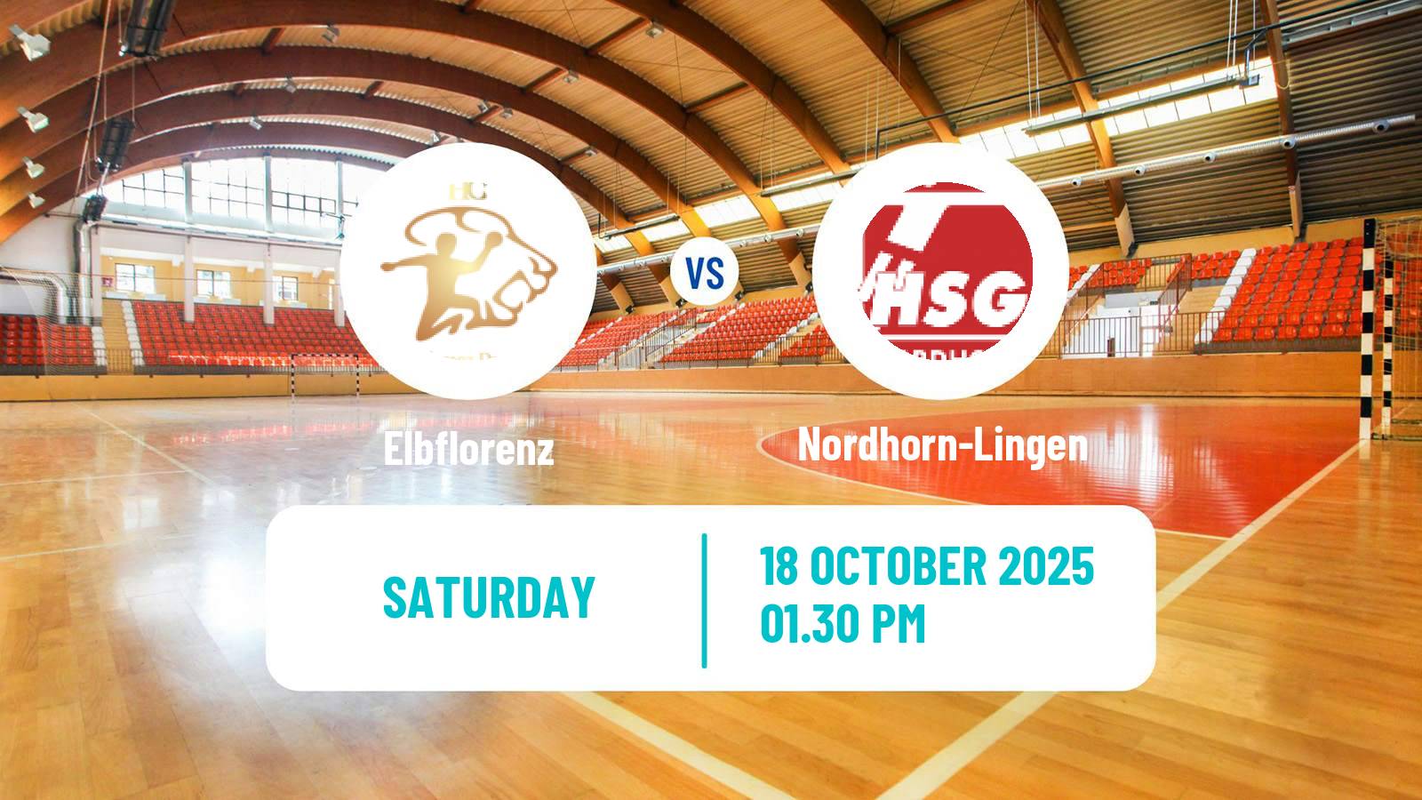 Handball German 2 Bundesliga Handball Elbflorenz - Nordhorn-Lingen