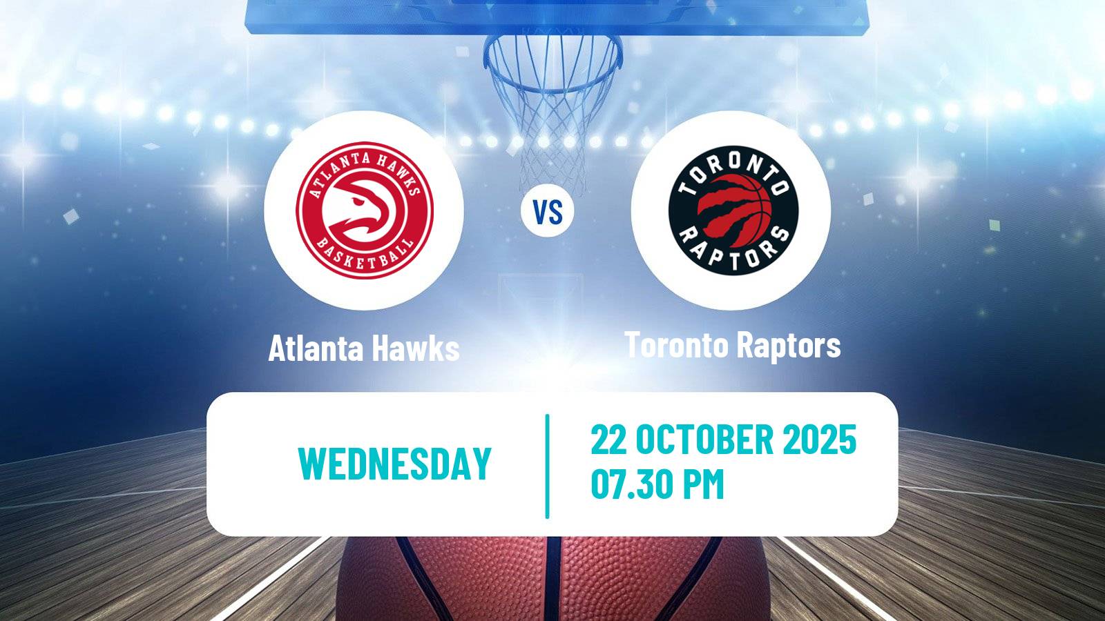 Basketball NBA Atlanta Hawks - Toronto Raptors