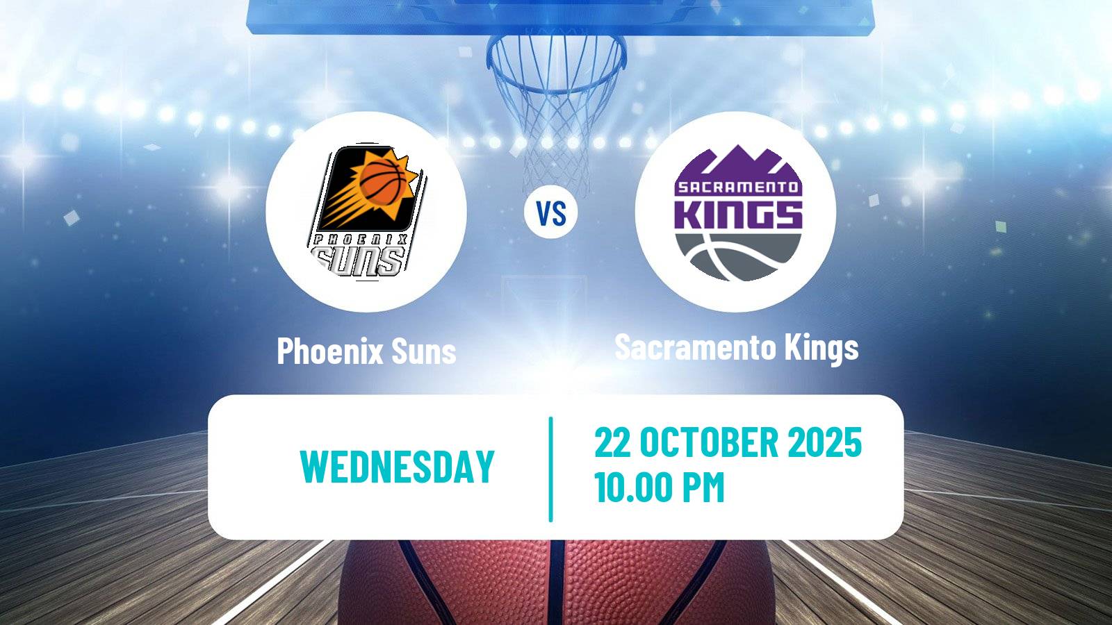 Basketball NBA Phoenix Suns - Sacramento Kings