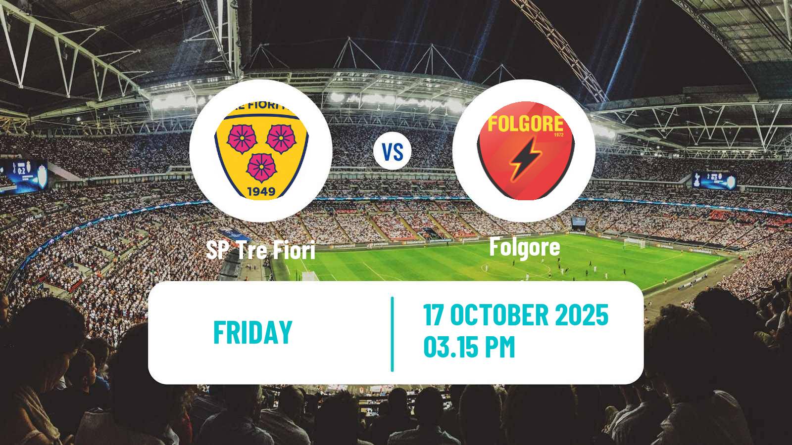 Football San Marino Campionato Sammarinese Tre Fiori - Folgore