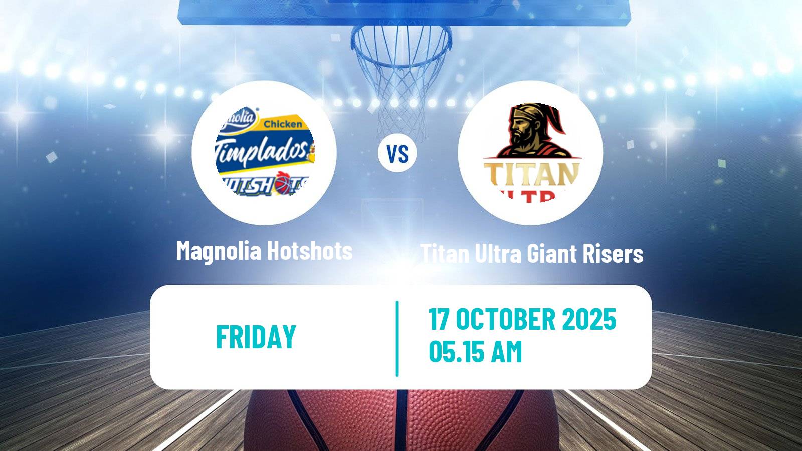 Basketball Philippines Cup Magnolia Hotshots - Titan Ultra Giant Risers