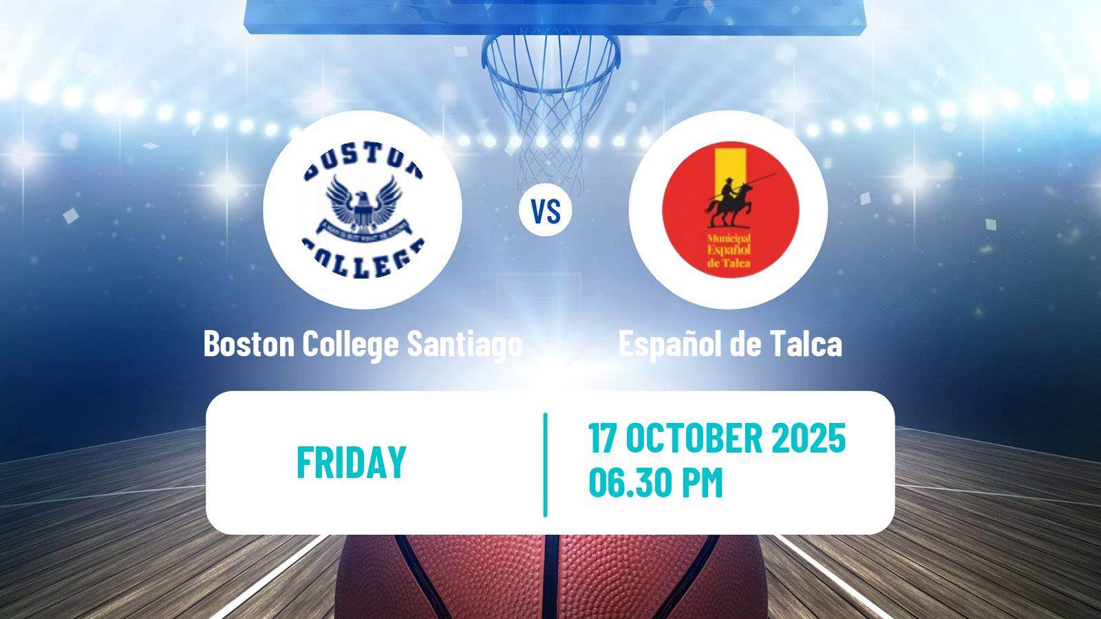 Basketball Chilean LNB Boston College Santiago - Español de Talca