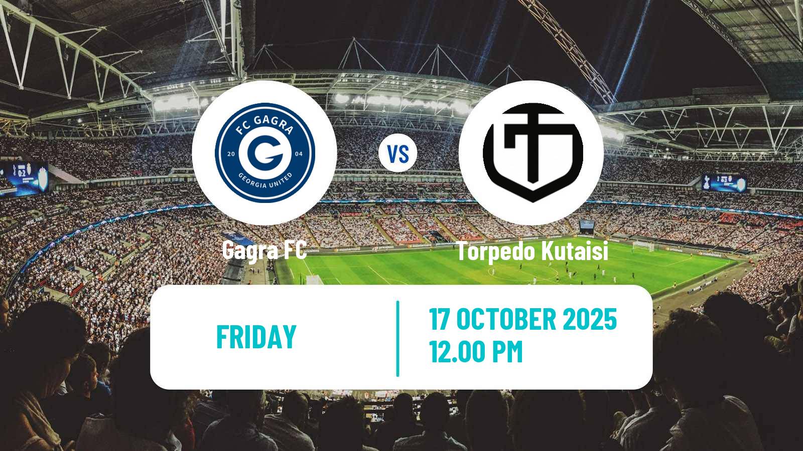 Football Georgian Erovnuli Liga Gagra - Torpedo Kutaisi