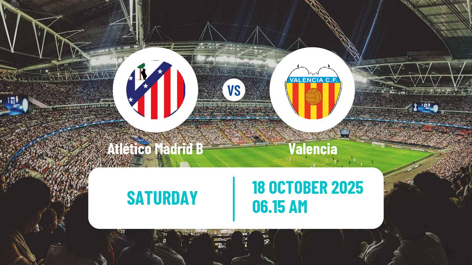 Football Spanish Primera Federacion Women Atlético Madrid B - Valencia