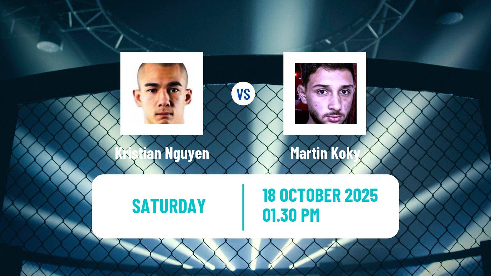 MMA Bantamweight Rfa Men Kristian Nguyen - Martin Koky