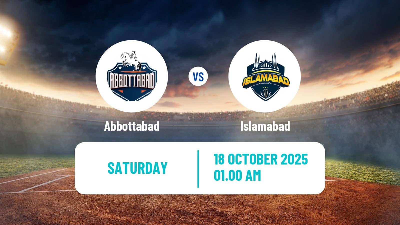 Cricket Pakistan Quaid-e-Azam Trophy Abbottabad - Islamabad