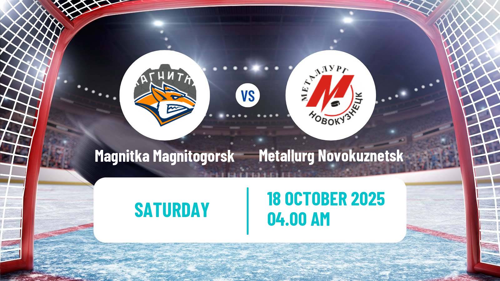 Hockey VHL Magnitka Magnitogorsk - Metallurg Novokuznetsk