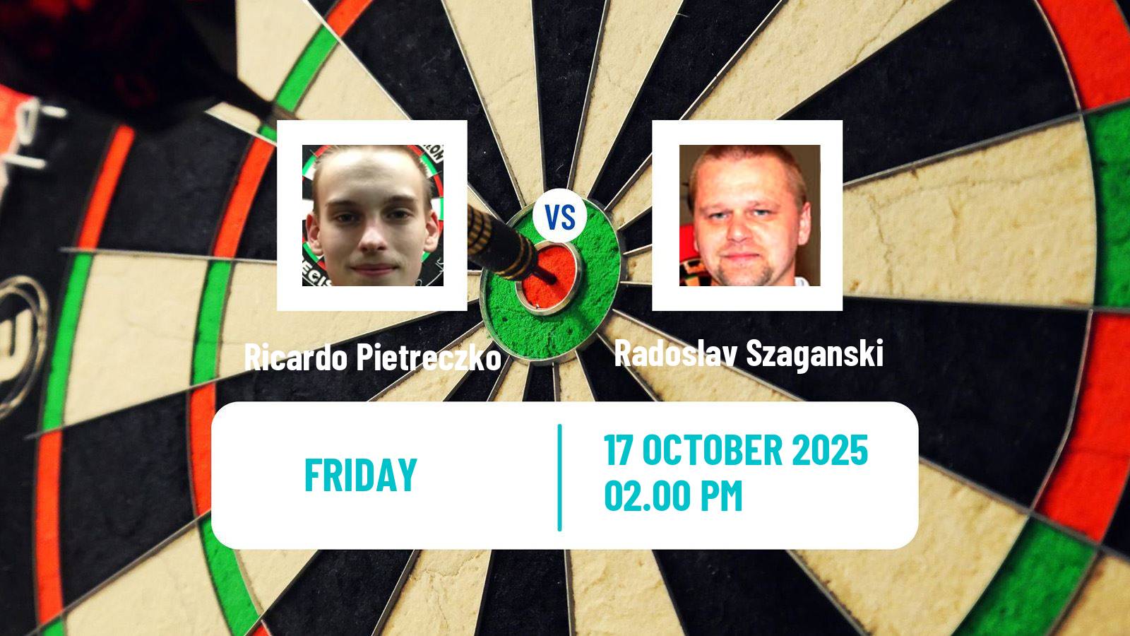 Darts European Tour 14 Ricardo Pietreczko - Radoslav Szaganski