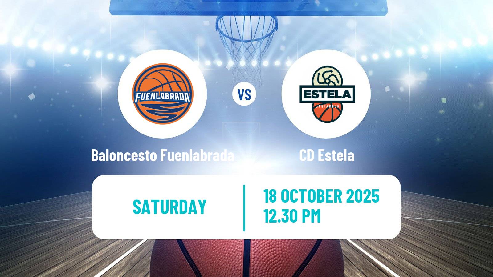 Basketball Spanish LEB Oro Baloncesto Fuenlabrada - Estela