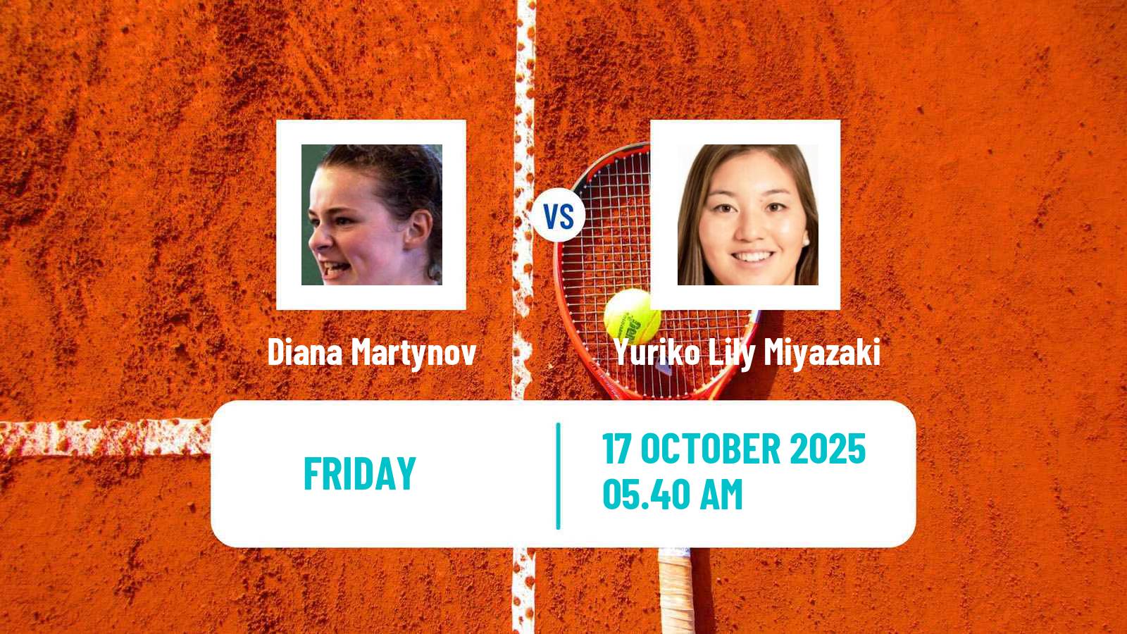 Tennis ITF W50 Cherbourg En Cotentin Women Diana Martynov - Yuriko Lily Miyazaki
