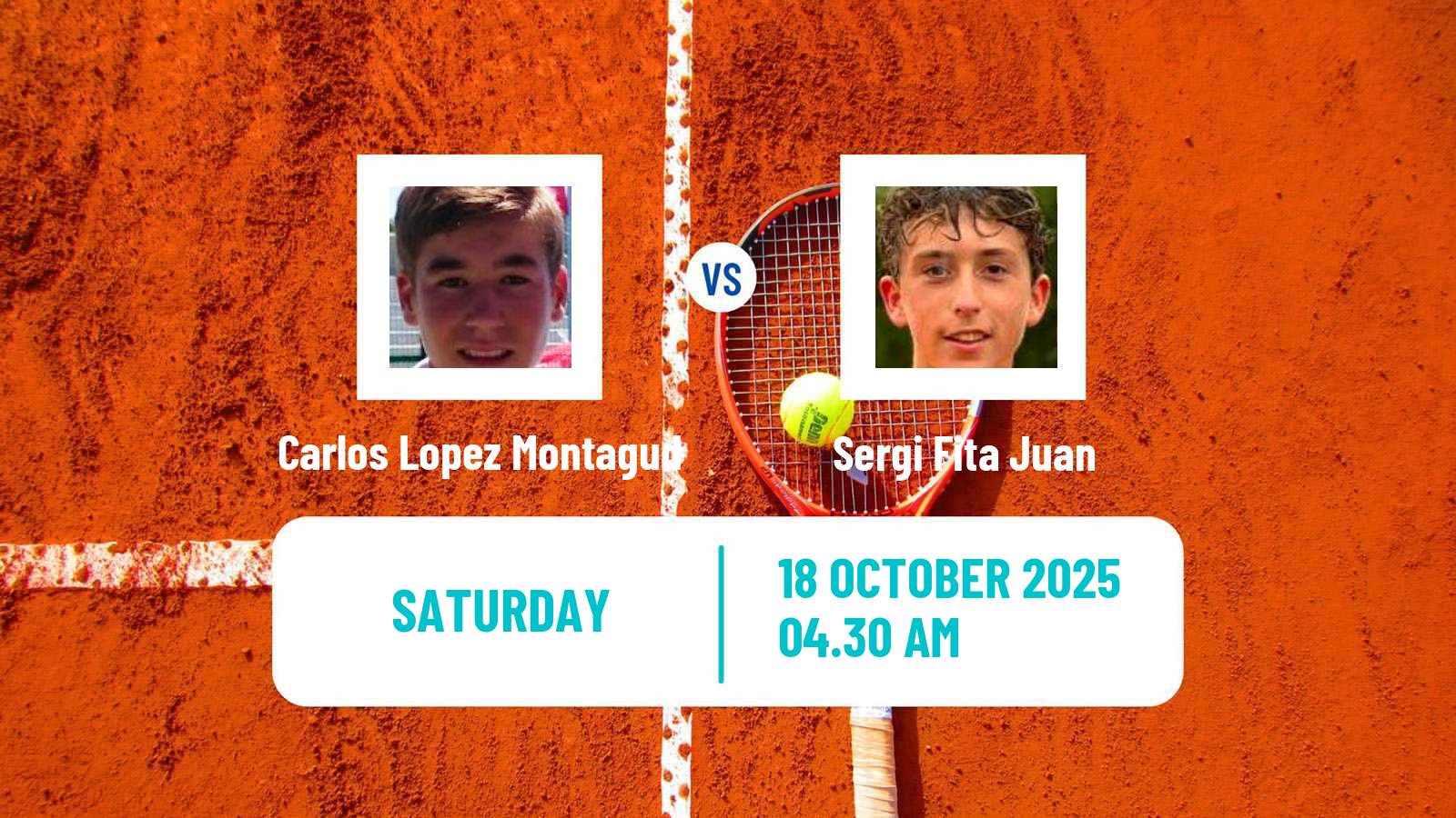 Tennis ITF M15 Castellon Men 2025 Carlos Lopez Montagud - Sergi Fita Juan