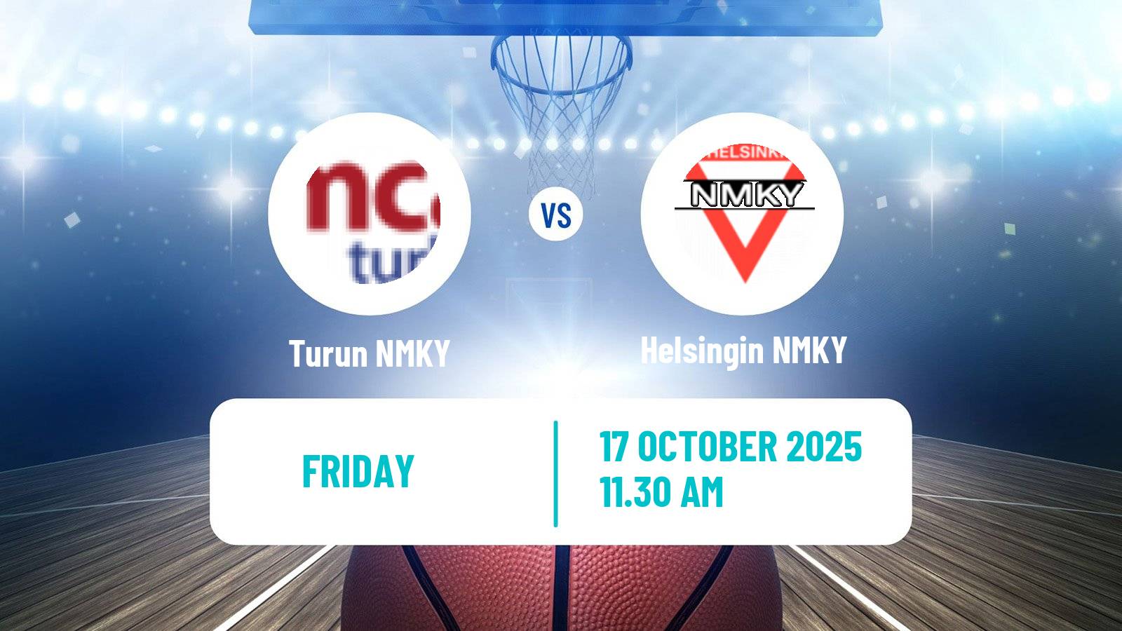 Basketball Finnish I Divisioona Basketball Women Turun NMKY - Helsingin NMKY